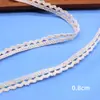 Encaje de Hilo de Algodón con Borde de Diente de Perro en Stock, Accesorios de Adorno para Fundas de Almohada, Tela Decorativa para Cojines, Tiras de Tela para Costuras Laterales, Flores de Encaje