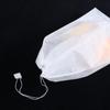 Bolsa Desechable No Tejida Cubo con Cordón Único Bolsa de Gran Capacidad Almacenamiento a Prueba de Polvo Cubre Zapatos Logotipo Imprimible en stock