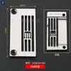 Grupo de 2500 puntadas placa de aguja para overlock de cuello enrollado pie prensatelas barra de alimentación aguja 240/348/356/460
