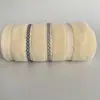 Toalla de Algodón Lisa para Uso Diario en Casa, Suave, Absorbente, Toalla Facial de Algodón Puro Engrosada con Diseño de Flecha, Fabricante de Algodón Puro
