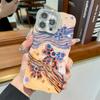 Capa de Celular iPhone16promax Leopardo Laço Outono Inverno Apple 15 Blu-ray 14/13 Suporte