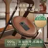 Cojín redondo de asiento de madera maciza para el verano, alfombrilla refrescante, cojín para glúteos de seda helada, almohadilla para asiento de taburete redondo, cojín de silla transpirable antideslizante