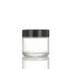 Botella de Vidrio Transparente para Crema al por Mayor Botella Vacía Botella Esmerilada para Crema Facial Botella Sellada para Crema de Ojos Botella Pequeña de Muestra Cosmética