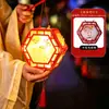 Festival de Mediados de Otoño DIY al Aire Libre Linternas Luminosas Hechas a Mano Estilo Antiguo para Actividades Padre-Hijo y Sentimientos Rituales Decorativos