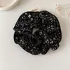 Goma de pelo coreana de doble capa clásica floral Estilo Mori retro Moño elegante Corbata de pelo de alta gama Al por mayor