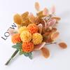 Flores Artificiales de Alta Gama Transfronterizas, Flores Falsas, Flores de Seda, Decoraciones para Sala de Estar, Flores de Mesa, Jarrones Decorativos, Ramos, Decoraciones Florales de Lujo Accesible