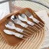 Cuchara Plegable Acero Inoxidable 304 Portátil para Exteriores Vajilla Cuchara Tenedor Retráctil Cuchara para Comer de Viaje Portátil