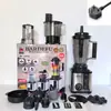 Licuadora 4 en 1 de gran capacidad de 4 L para uso comercial de acero inoxidable, máquina trituradora de pared de metal, picadora de carne, trituradora de hielo, exprimidor