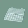 Caja de Plástico Fija de 30 Compartimentos Caja de Almacenamiento de Escritorio para Cuentas Piezas de Ferretería Accesorios para Pesca Caja de Herramientas Compartimentos de Almacenamiento