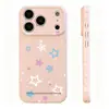 Capa Colorida de Estrelas para Tela Cheia Adequada para Celular Apple 18Promax 16Pro Estilo Coreano 15/14 Alto Valor Estético 13 Anti-Queda