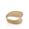 Sofá de ratán tejido informal personalizado para balcón, patio, casa de familia, silla de ratán, sofá combinado, muebles de exterior para villa y jardín.