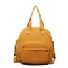 Mochila Texturizada Feminina Multifuncional Bolsa de Ombro Bolsa para o Trabalho Bolsa para Estudante Universitário Grande Capacidade Leve Mochila de Viagem