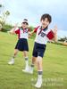 Compañero divertido para niños primavera, verano, otoño e invierno Serie Cuatro Estaciones Traje deportivo de siete piezas para estudiantes de primaria Ropa de clase Ropa de jardín de infancia