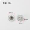 Clavos de Piso de Nylon para Muebles Plástico a Prueba de Humedad Elevadores Clavos para Pies de Muebles Sofá Armario Empujar-Tirar Clavos para Piso Clavos para Pies de Audio