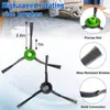 1 Juego Color: como se muestra en la imagen Material: Plástico Adecuado para Ecovacs T8 T8Aivi T8Max N8Pr