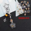 Colgante de Llave de Botella de Deseos de Estrella Transparente Creativo Transfronterizo Trébol de Cuatro Hojas Copo de Nieve Mariposa Botella a la Deriva Colgante de Bolsa