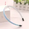 Ventas Directas de Fábrica Aro para el Cabello de Moda Color Caramelo 1cm Aro para el Cabello DIY Aro para el Cabello Estilo Coreano Tela con Dientes Accesorios Plásticos Hechos a Mano para el Cabello Venta al por Mayor