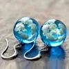 Nuevos Pendientes de Cristal Gota de Agua de Color Retro Europeo y Americano, Pendientes Brillantes y Versátiles para Mujer, Pendientes Populares de Lujo Ligero al Por Mayor