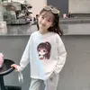 Camisetas de algodón puro para otoño para niños, camisetas básicas de moda, ropa nueva de otoño 2026 para primavera y otoño, camisetas elegantes para bebés niñas