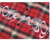 Camisa Cuadros Casual Retro Americana de Amazon para Hombre y Mujer, Chaqueta Camisa de Primavera y Otoño, Top Elegante de Manga Larga para Hombre