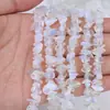 Cristal Ágata de Cascalho Pedra Bruta Contas Longas Feito à Mão Contas DIY Pulseira Colar Acessórios