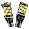 Luz de freno de coche en stock T15 4014 45smd sin decodificador ultra brillante luz de marcha atrás intermitente LED Canbus