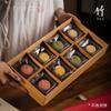 Caja de Regalo de Lujo de Madera Maciza para Pastel de Luna de Medio Otoño Caja Vacía Caja de Embalaje Caja de Madera Caja para Pastel de Luna Estilo Nacional Retro Madera Maciza de Lujo