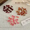 Accesorios de Arte de Uñas de Pajarita de Mariposa de Dibujos Animados Kt Color Maillard Popular de Otoño e Invierno Decoraciones de Arte de Uñas de Pajarita de Carey