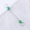 Llavero Creativo de Cuentas Hecho a Mano con Gradiente de Colores Colgante Accesorios Multicolor Opcional Bastón de Cuentas DIY Venta al por Mayor