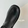 Zapatos para Mujer Adulta 2025 Otoño Nuevas Botas para Mujer de Moda Versátiles Botas de Montar Botas Chelsea Martin