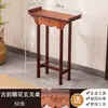 Mesa consola, Mesa de recibidor de estilo chino nuevo para el hogar, Mesa moderna simple para sala de estar, Mesa consola, Gabinete de entrada, Mesa Buda