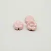 Acrílico Color Sólido Deslumbrante Colorido Pequeñas Flores Gorditas Colorido Flor de Cerezo DIY Cadena para Teléfono Pendiente Materiales Accesorios Cuentas Sueltas