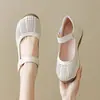 Sandalias Cerradas para Mujer 2026 Verano Nuevas Estilo Coreano Versátiles Suela Gruesa Plataforma que Aumenta la Altura Transpirables Perforadas