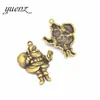 Accesorios para Joyería DIY Colgante de Aleación de Papá Noel Colgante Pequeño de Aleación Retro I112