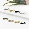 Pingente Mini Liga Dourado Longo Gota d'Água Mais Bola Redonda Gota d'Água Colar Pulseira Corrente de Extensão Pingente Pequeno Joias DIY
