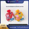 Bolsa com Bico para Suco Personalizada para Lanche Infantil, Suplemento Alimentar, Formato Especial, Alumínio Impresso, Bebida de Iogurte, Saco Autossustentável, Atacado