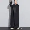 Pantalones Vaqueros para Hombre Primavera y Otoño Marca de Moda Sueltos Rectos Largos 2026 Nuevos Versátiles Lavados Estilo Retro Americano Pantalones de Pierna Ancha