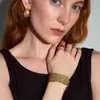 Pulseira Colorida de Fio Quatro Cores Nova para Outono e Inverno Estilo Retro de Feriado Design de Nicho Pulseira da Moda Versátil para Mulheres