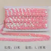 Encaje Trenzado con Borde en S de Lentejuelas Ropa Hecha a Mano Ropa para Muñecas Cuello Costura Láser Accesorios DIY Borde Ondulado