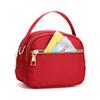 Bolsas Femininas 2025 Nova Bolsa de Lona Feminina Estilo Coreano Bolsa de Ombro Feminina Porta-Moedas Bolsa para Celular Bolsa de Mão Bolsa Transversal Pequena