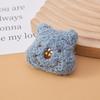 Algodão japonês recheado boneco urso de desenho animado roupa cachecol material decorativo pelúcia tridimensional broche sapatos e meias Acessórios Atacado