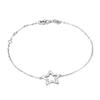 Andywen Mmb80 El más vendido Europeo y Americano Pulsera de Pentagrama de la Suerte de Plata S925 Joyería Elegante Versátil de Moda