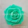Espuma de simulação PE cabeça de flor de rosa buquê bola de flores cordão de luz acessórios para fazer loja de flores de casamento flor de rosa 6-7cm