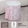 Balde para banho de pés isolado extra alto acima do joelho, dobrável e portátil, com suporte dobrável, balde para lavar os pés, bolsa para banho de pés para mulheres