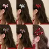 Clip para el Cabello de Poni con Pedrería Modelo Nuevo 2026, Pasador Exquisito de Gama Alta, Clip de Cabello Brillante de Pedrería a la Moda para Mujer, Pinza Lateral
