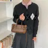 2026 Bolso de Mano para Mujer de Otoño Bolso de Mano Moda Hebilla Versátil Color Sólido Diseño Casual Bolso Cruzado