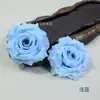 Flores de rosa simulação materiais DIY acessórios de cabelo fabricação decoração de chapéu flores decoração de casamento novas flores de rosa com diamante