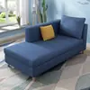 Chaise Longue de Tecido Minimalista Moderno Sofá para Sala de Estar, Apartamento Pequeno, Reclinável Removível e Lavável para Quarto, Chaise Longue de Beleza de Hotel