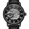 Ver Leo Lai transfronterizo hueco a través del fondo mecánico relojes de comercio exterior relojes mecánicos no automáticos mecánicos para hombre venta al por mayor