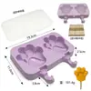 Molde de Silicona para Helado Casero DIY Molde para Paletas de Hielo Molde para Palitos de Queso para Niños Molde de Silicona para Helado y Paletas de Hielo